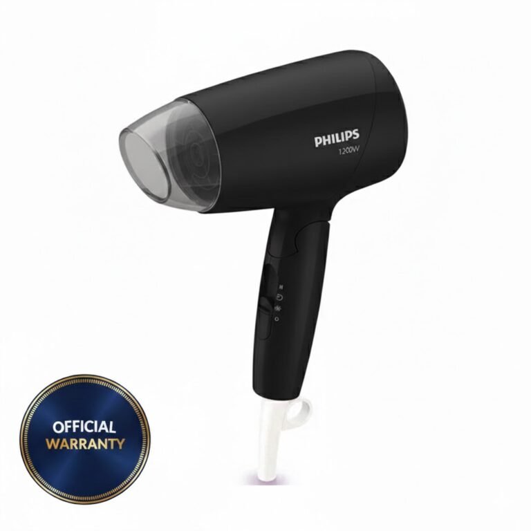 Philips BHC010/10 1200W Essential Hair Dryer-Black