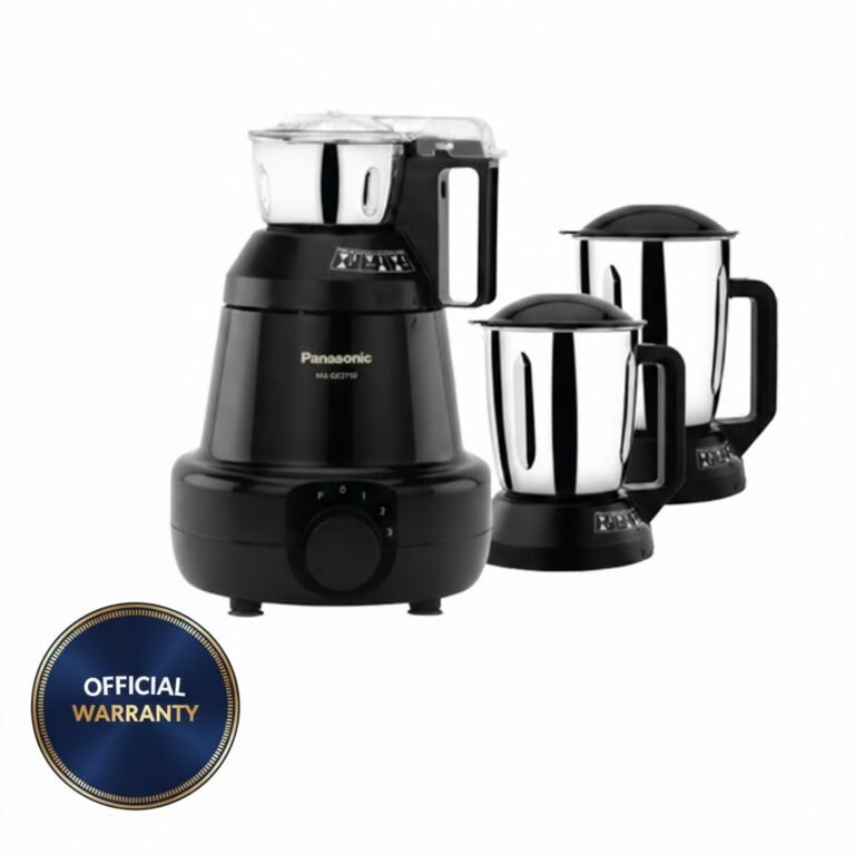 Panasonic 1200W 3 Jars Mixer Grinder (MX-GE3750)-Black