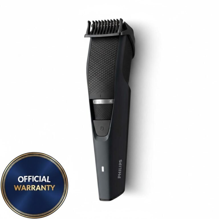 Philips BT3302/15, Philips Series 3000 beard trimmer, Philips beard trimmer for men, electric beard trimmer, men’s grooming trimmer, precision beard trimmer, corded and cordless trimmer, adjustable length beard trimmer, facial hair trimmer, Philips grooming appliance, rechargeable beard trimmer, easy clean trimmer, home grooming kit, compact beard trimmer, durable beard trimmer, best beard trimmer Bangladesh, professional beard trimmer, men’s facial hair clipper, personal grooming device