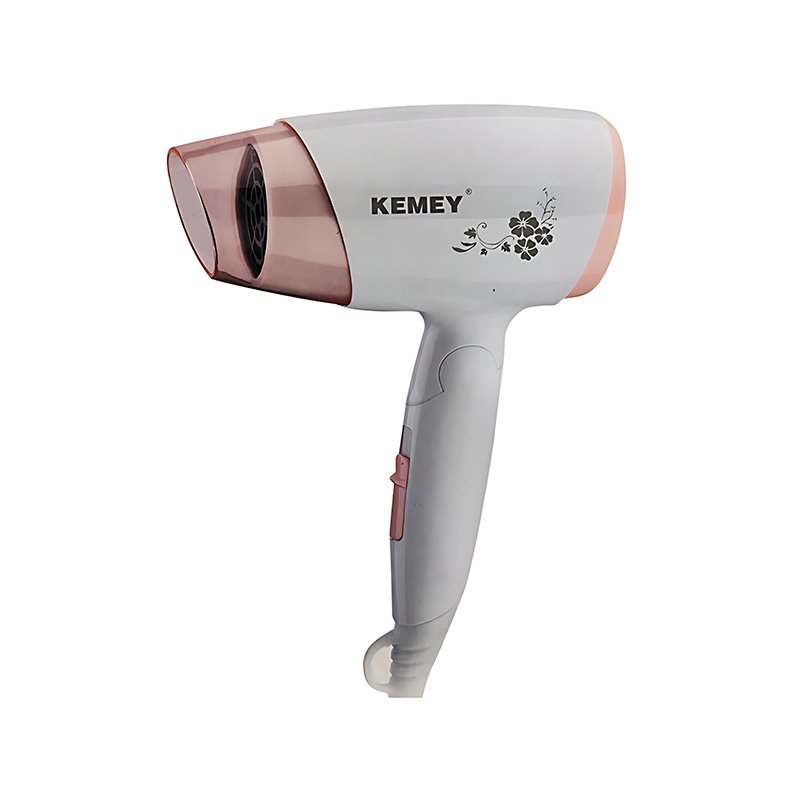 kemey Kemey KM-3365 Silky Shine 1800 W Hot And Normal Air Foldable Hair Dryer - Image 1